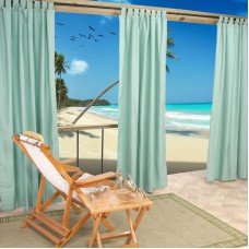 Pawleys Island Sunbrella Tab Top Outdoor Curtain   